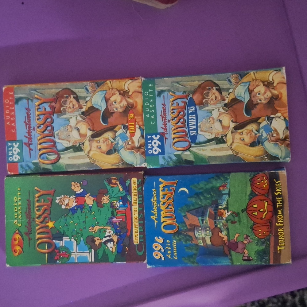 Adventures in Odyssey cassette tapes